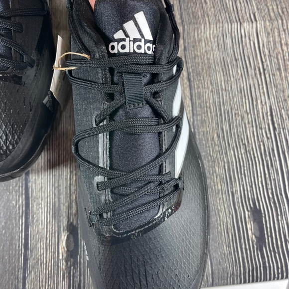 Adidas Adizero Afterburner 8 TPU Black/White Baseball Cleats Mens Sizes FZ4220 - Picture 7 of 8